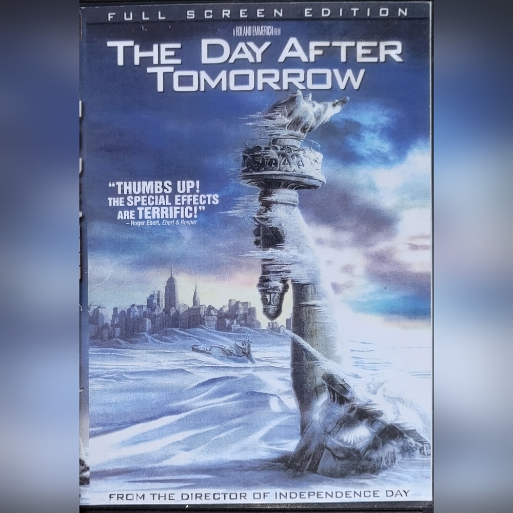 The Day After Tomorrow DVD Full Screen EUC movie Host Pick